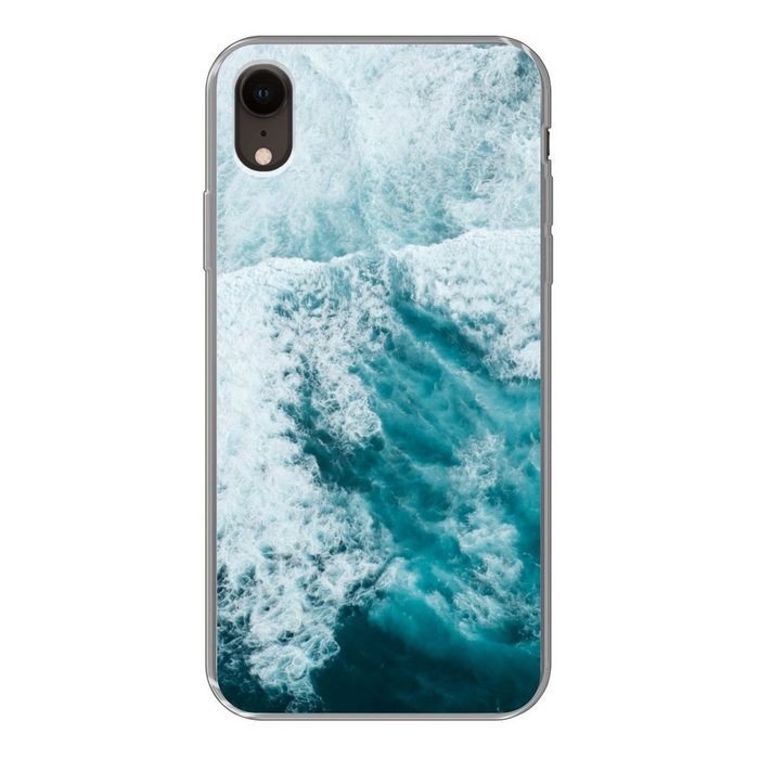 MuchoWow Handyhülle Meer - Wasser - Hawaii Handyhülle Apple iPhone XR Smartphone-Bumper Print Handy