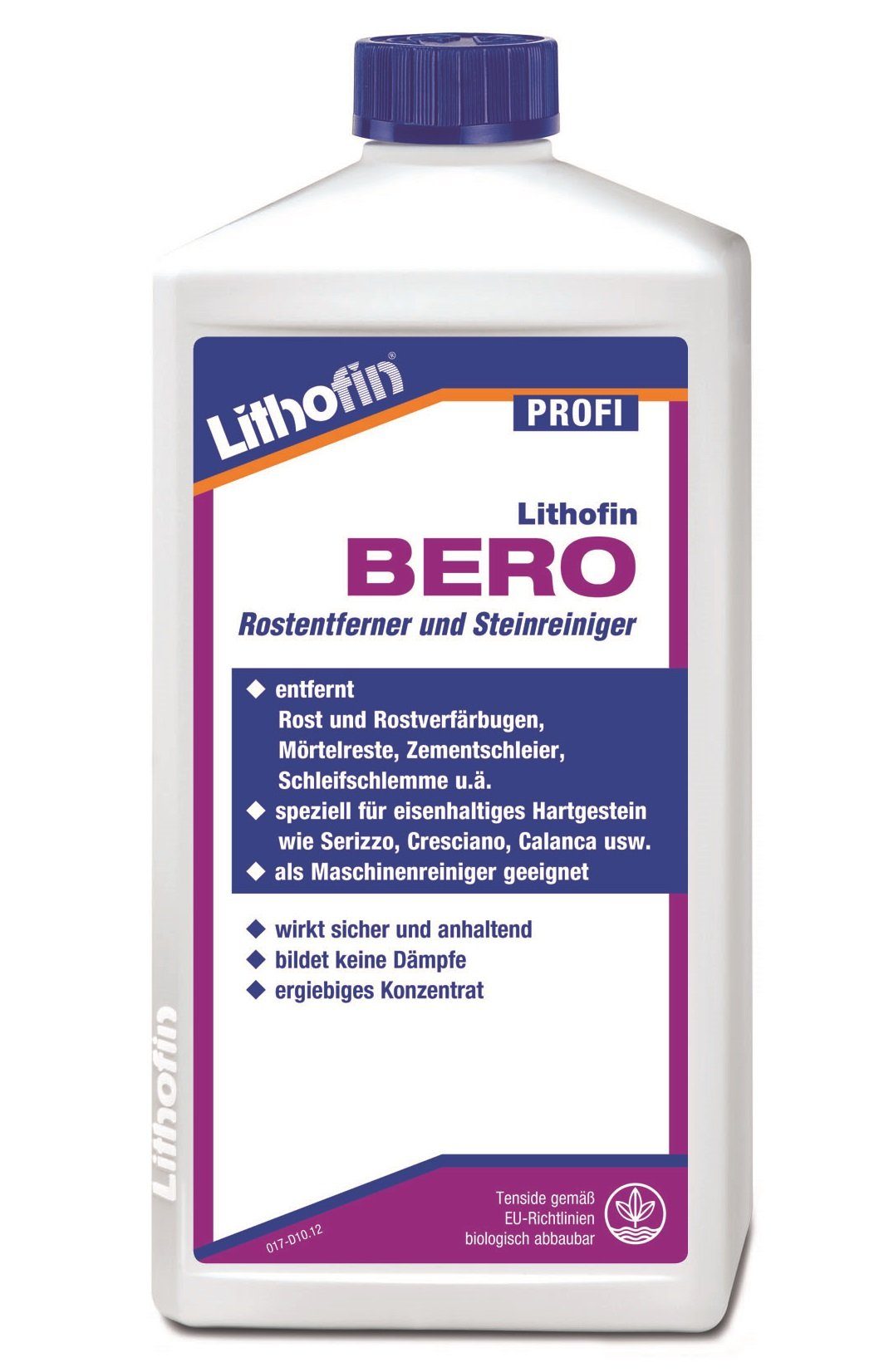 Lithofin Naturstein-Reiniger 1Ltr Bero, LITHOFIN