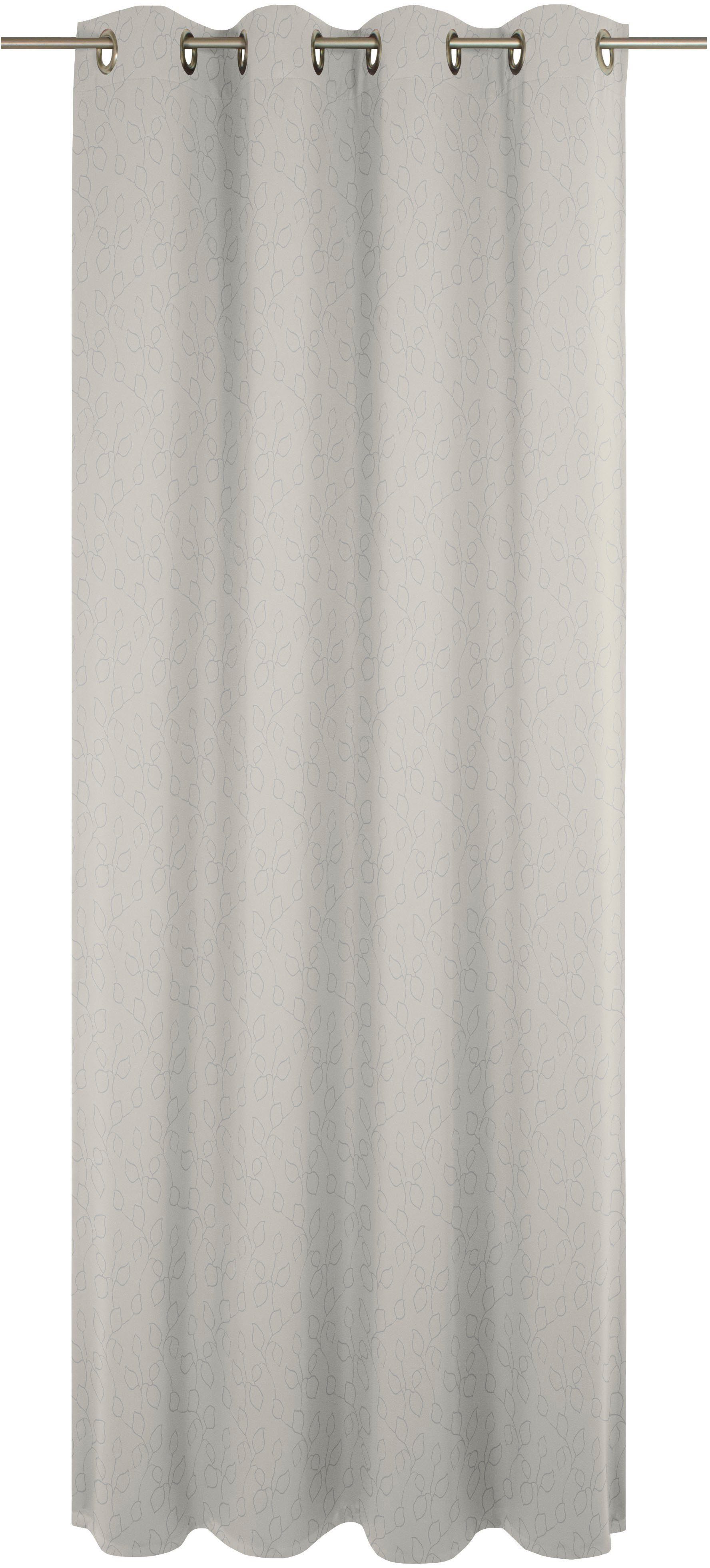 Wirth Vorhang Westport (1 St), Ösen, blickdicht, Jacquard
