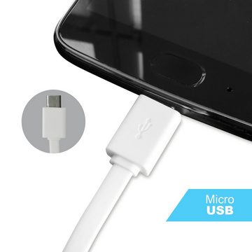 EAXUS 5 in 1 Mehrfach USB-Kabel - für Handy, Smartphone & Co. Multi USB-Kabel, USB-C, 8-Pin, Micro-USB, Mini-USB, Standard-USB (27.5 cm), für iPhone, iPad, Android, Samsung & Co