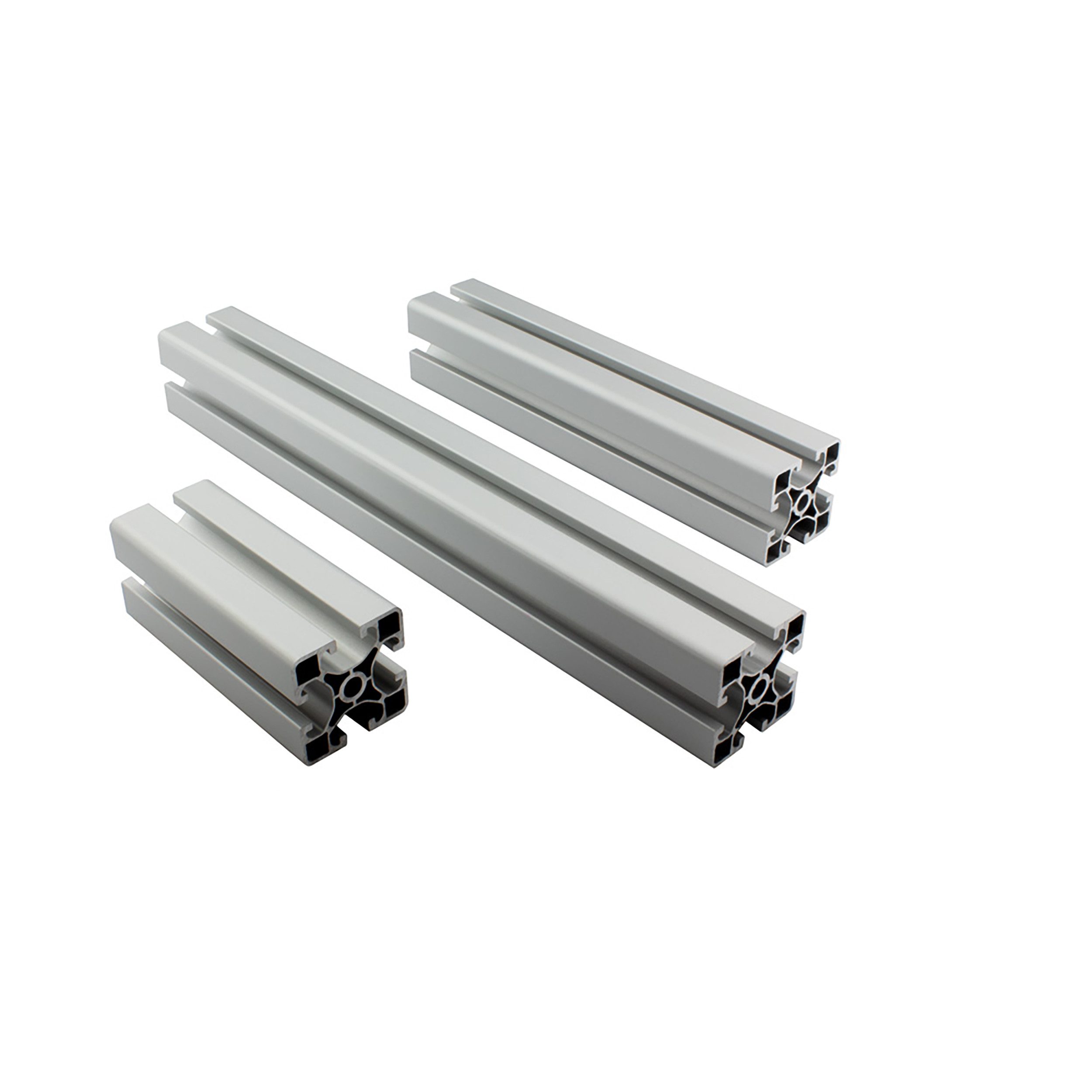 Profil Aluprofil 40x40mm light Nut 8 Aluminium Systemprofil Typ I 100mm