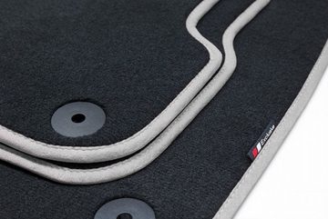 tuning-art Auto-Fußmatten LX419 Automatten Set passgenau für VW T5, T6 und T6.1 2003-