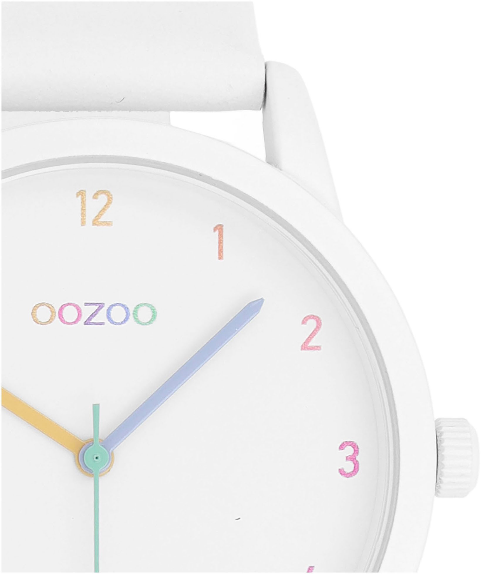 OOZOO Quarzuhr C11059, Armbanduhr, Damenuhr, Lederarmband günstig online kaufen