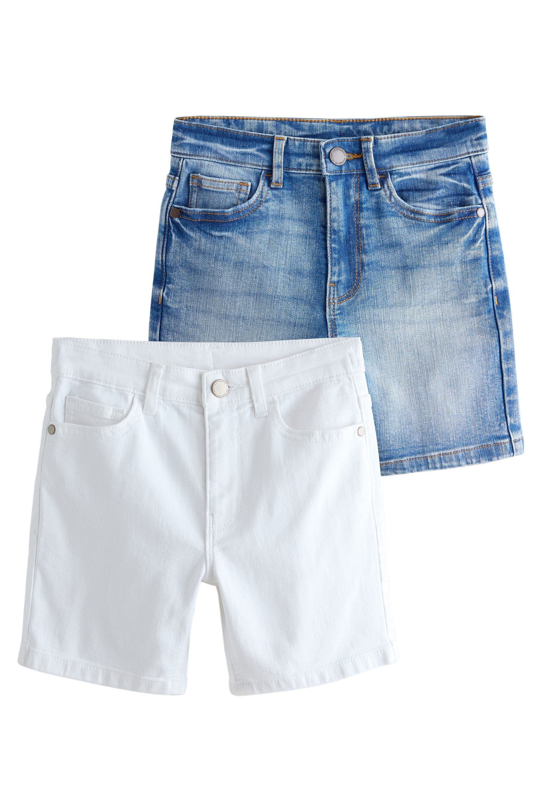 Next Jeansshorts Denim-Shorts im 2er-Pack (2-tlg)