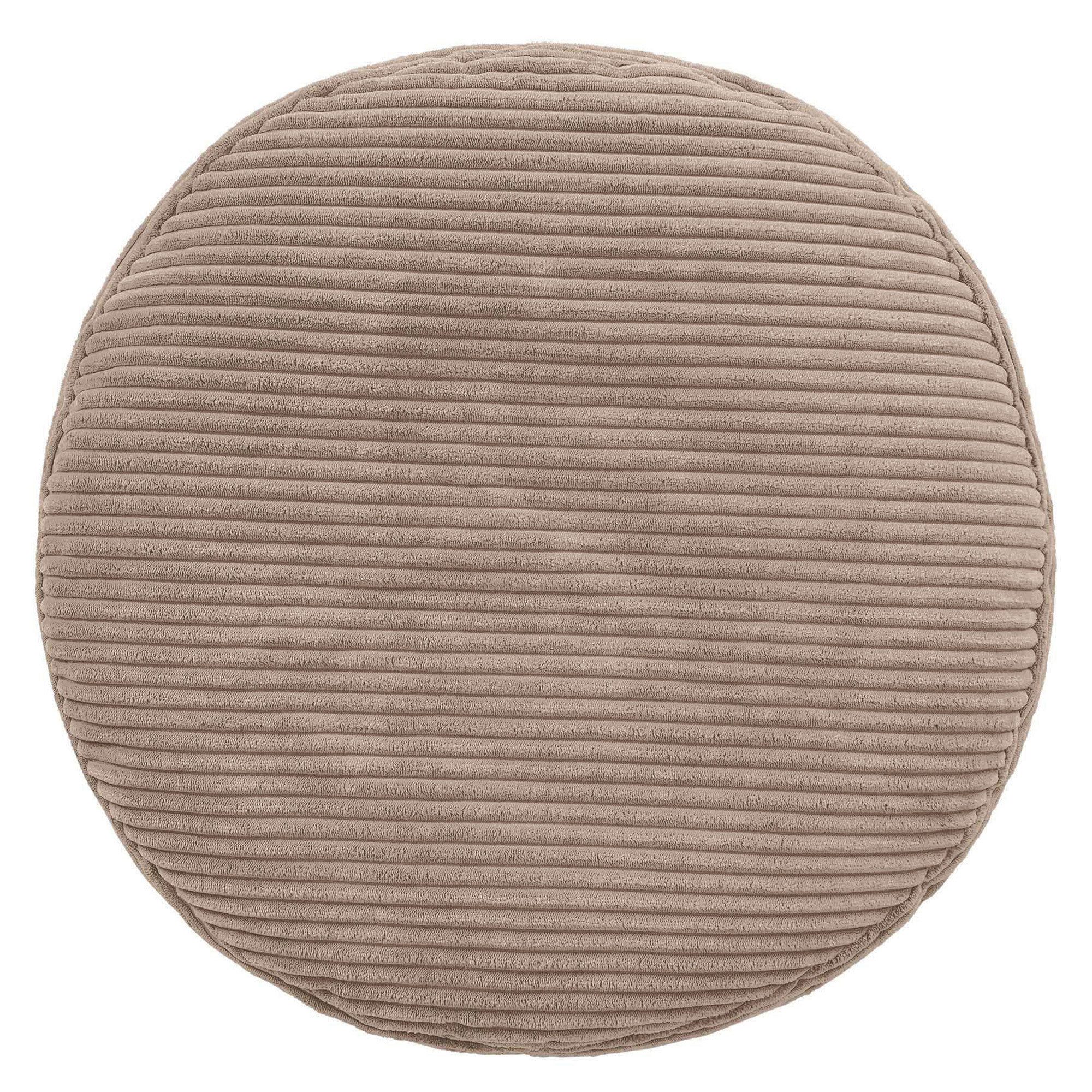 icon Pouf XL aus Cord „Milano“, mit Füllung