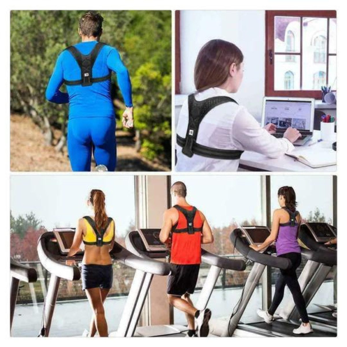 HEALTHSON Haltungskissen BackHelper® - Verbesserte Haltung und Wohlbefinden! - Das Original