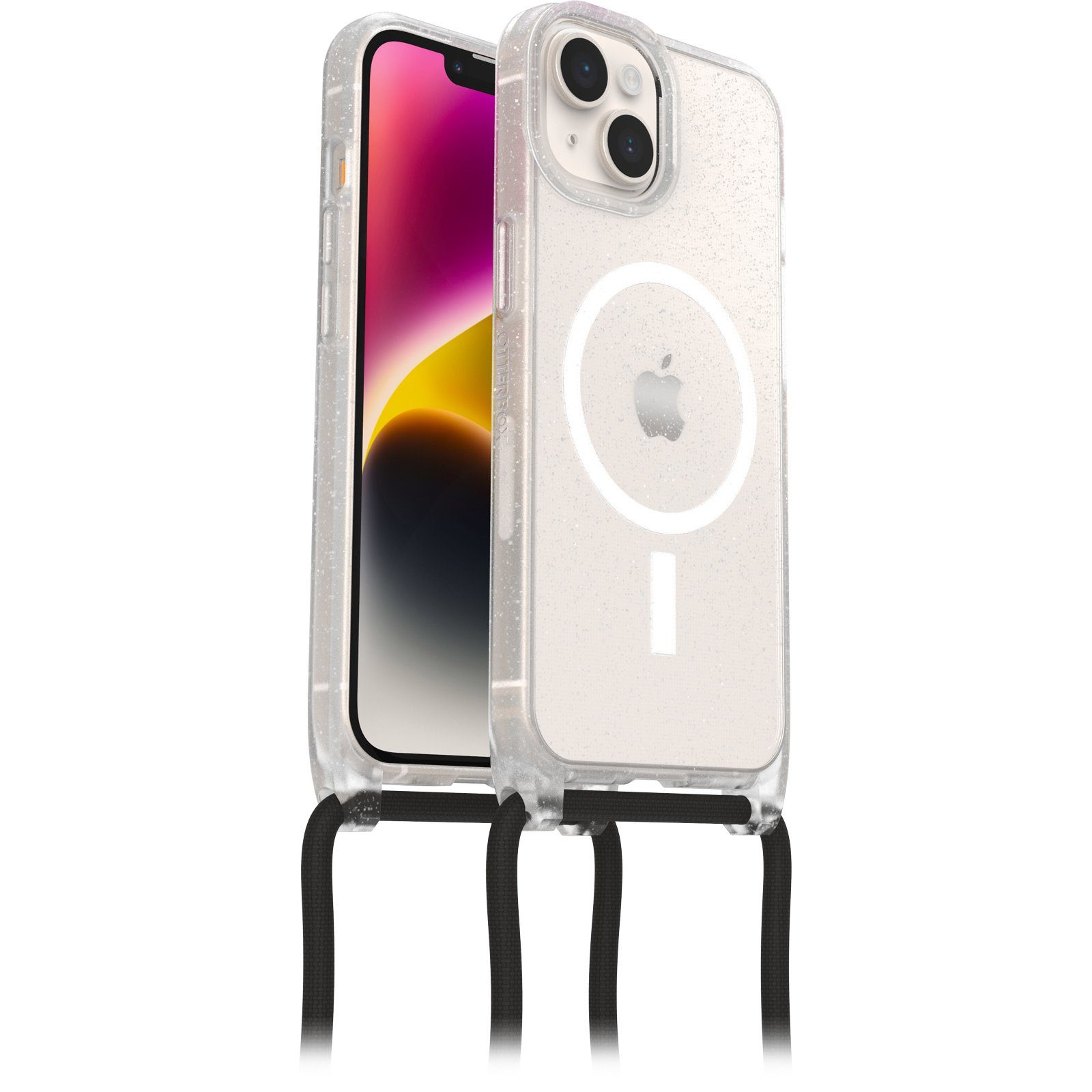 Otterbox Case zum Umhängen React Necklace MagSafe, passend für Apple iPhone 14