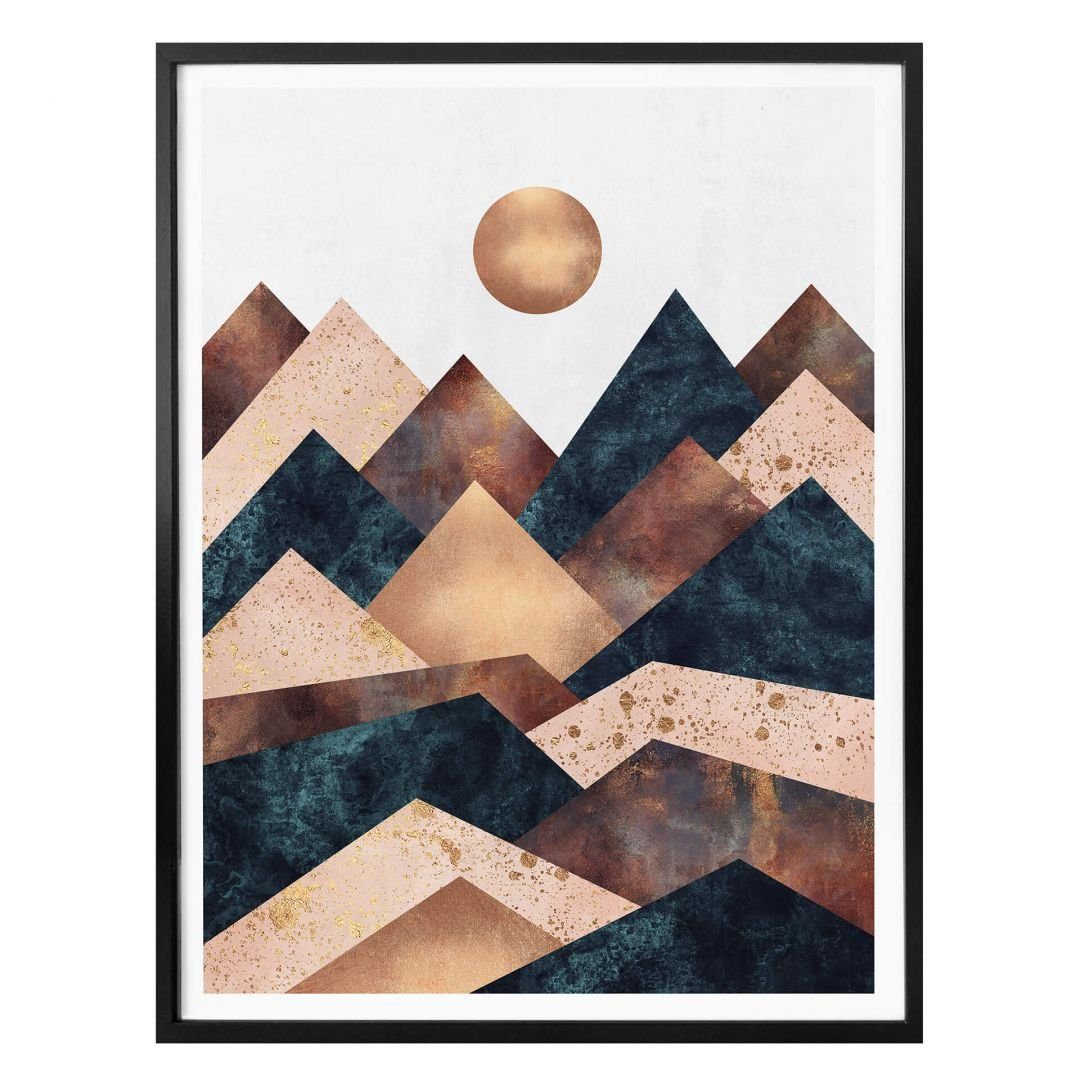 K&L Wall Art Poster Poster Fredriksson Art Déco Küche Herbst Deko Berge, Wohnzimmer Wandbild modern. € 11,98