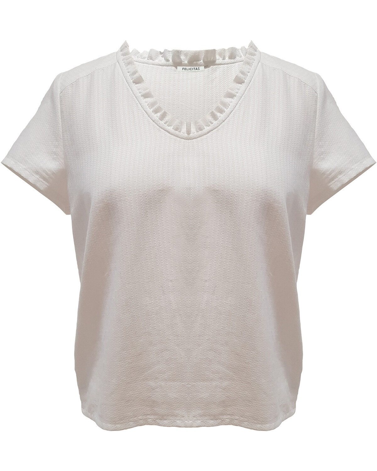 Kurzarmbluse Halbarm-Bluse Bernadette