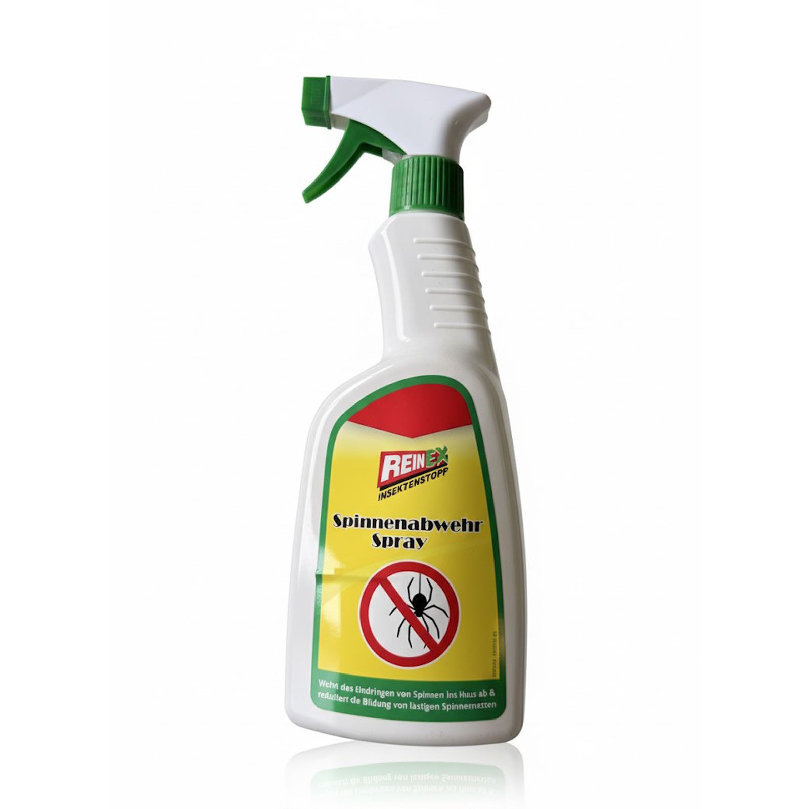 Reinex Insektenspray Spinnenabwehr Spray Spinnenschutz Spinnen Vertreiber Abwehrspray, 500 ml, mit Fernhaltewirkung