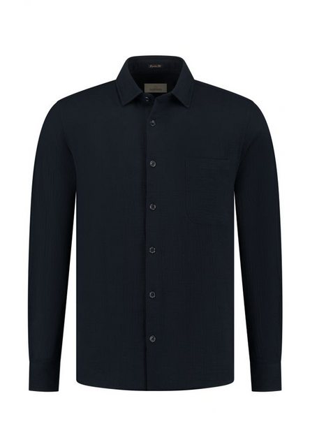 Dstrezzed Langarmhemd Mousselin Hemd - Herren Freizeithemd – Langarmhemd Ba günstig online kaufen