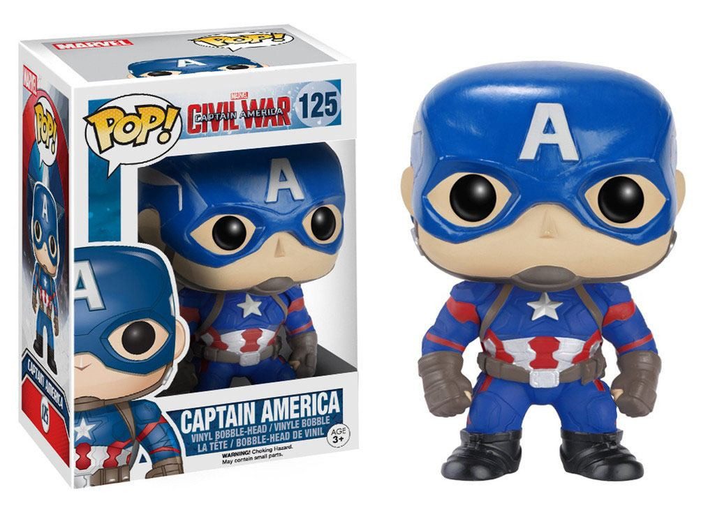 Funko Merchandise-Figur Captain America Civil War - Captain America #7223