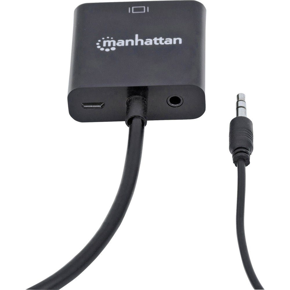 VGA MANHATTAN Adapter Manhattan [1x HDMI / VGA-Buchse] 151467 cm 0.26 - TV-Adapter, HDMI-Stecker 1x
