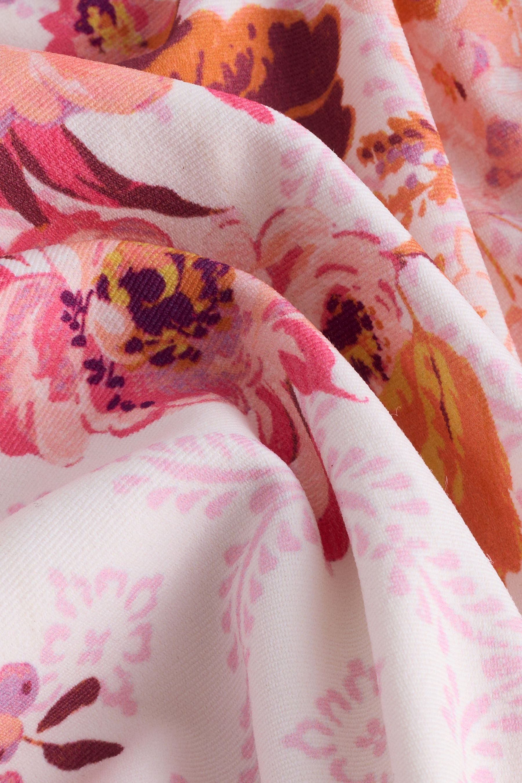 LAURA ASHLEY Badeanzug Laura Ashley bauchformender Badeanzug mit Cut-out (1-St)