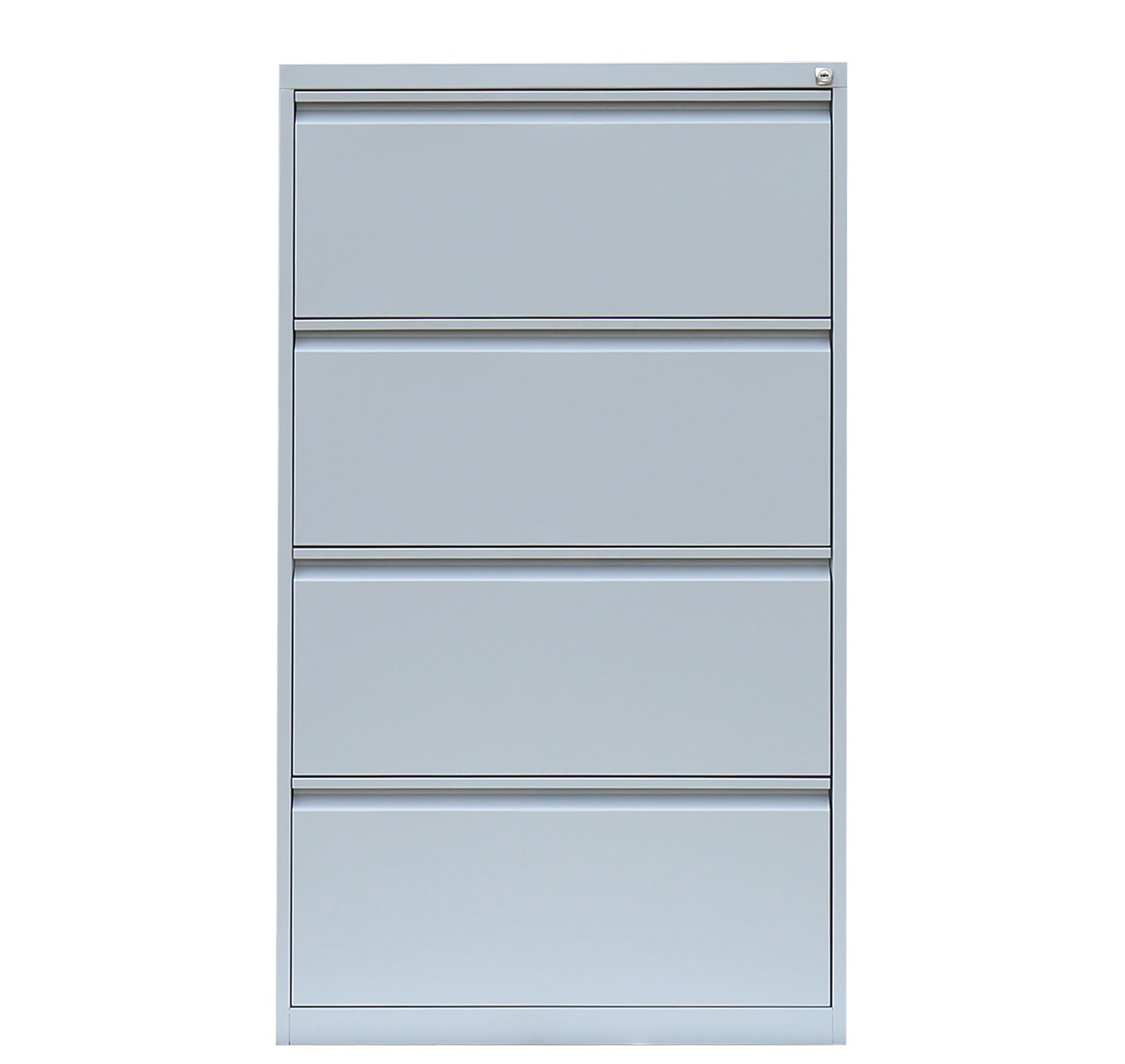 Steelboxx Hängeregisterschrank für DIN A4 Hängemappen 132x76x62cm mit 4 Schüben (1-St) Hängeregisterschrank