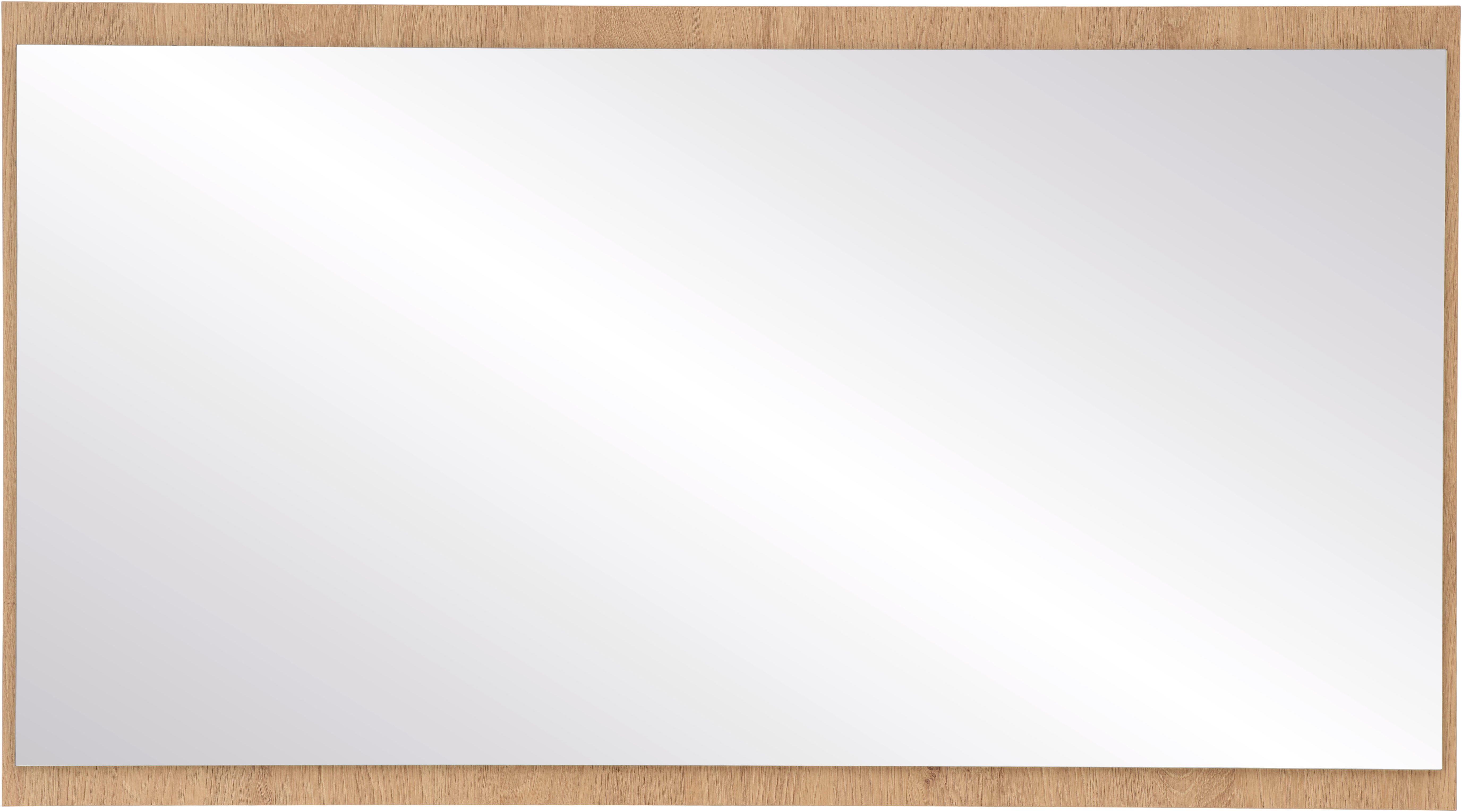 Home affaire Garderobenspiegel Lund, Spiegel in Stone Oak, zeitloses Design, universell einsetzbar, eckig, 105 cm breit