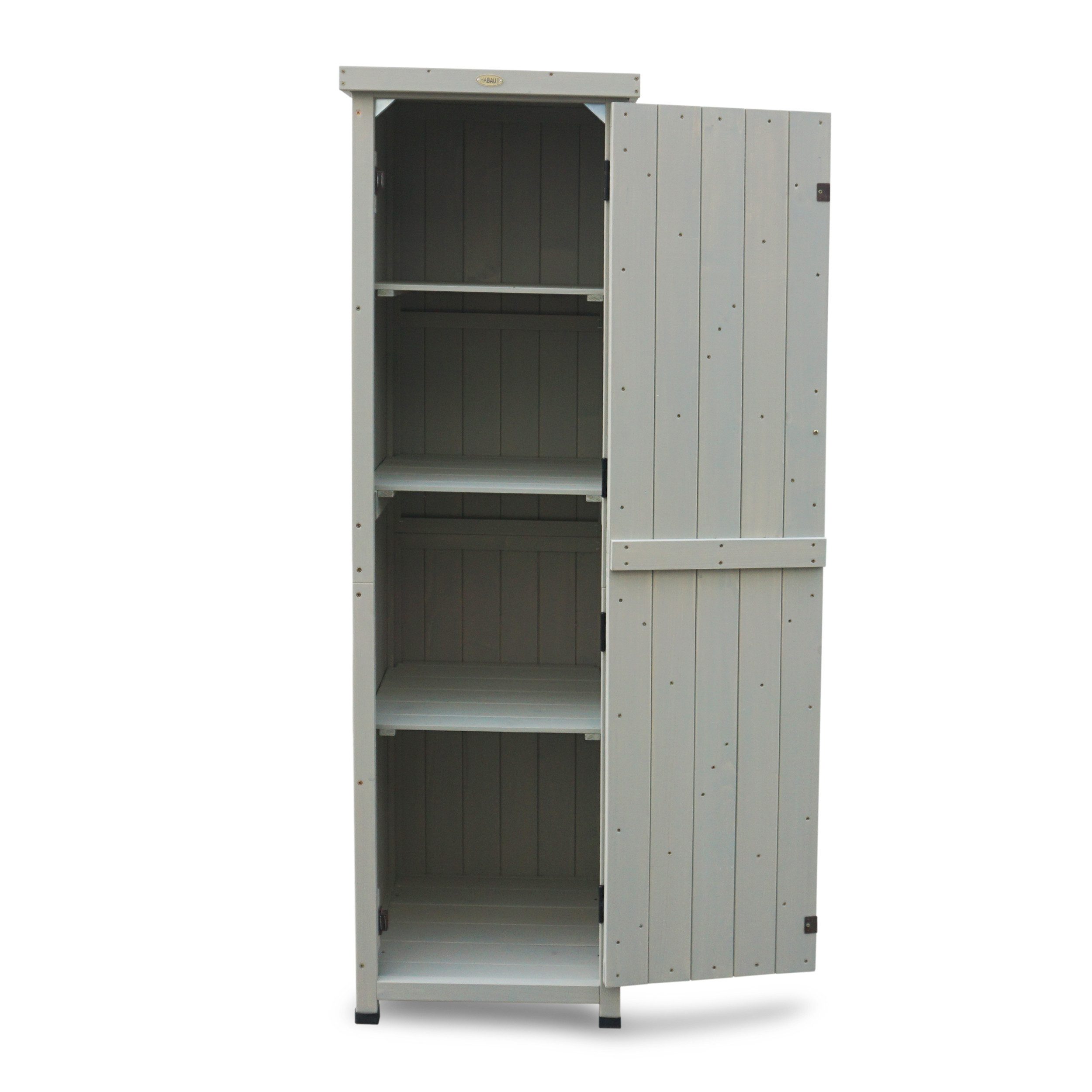 HABAU Geräteschrank (Ben) wetterfest lasiert, aus FSC®-zertifiziertem Material