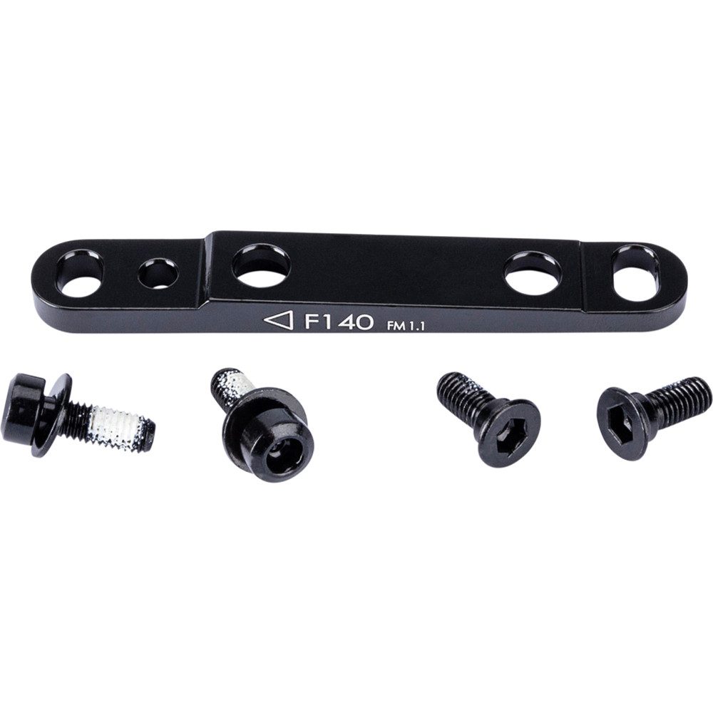 Tektro Scheibenbremse Tektro Adapter 140 / 160mm für Flat Mount Bremse, F-5, vorne schwarz