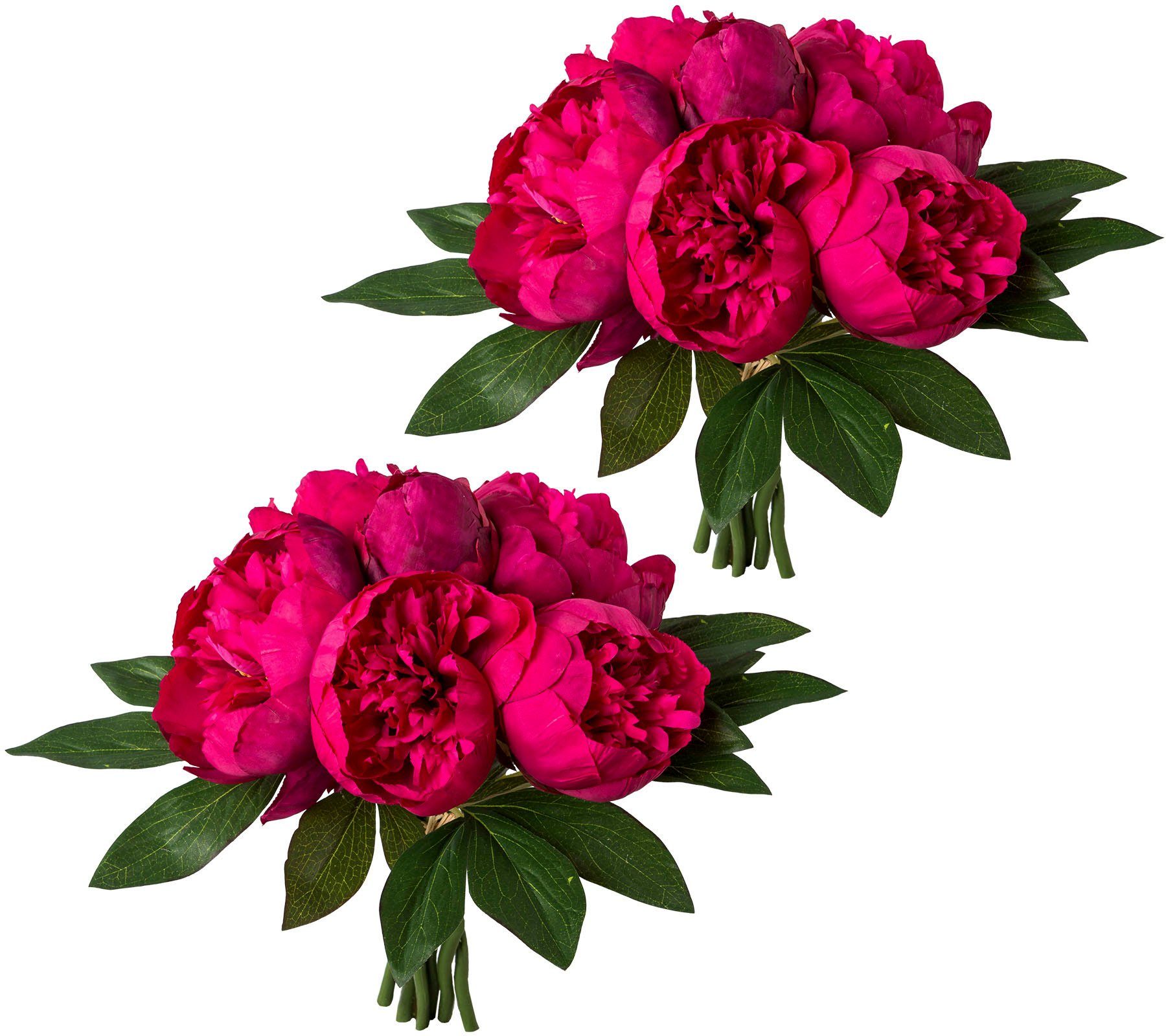 Kunstpflanze Bouquet aus Peonien, Creativ green, günstig online kaufen