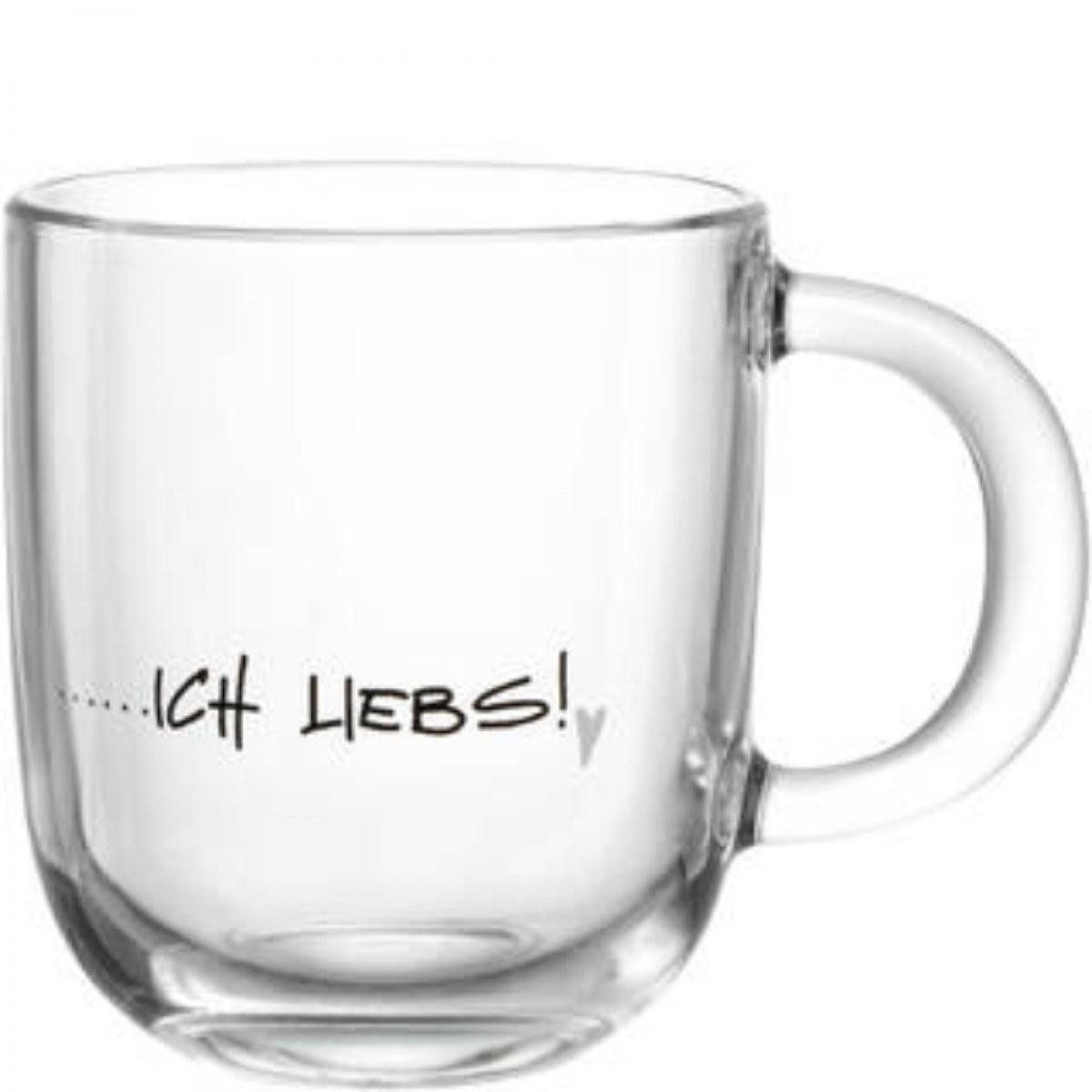 LEONARDO Tasse Leonardo Kaffeetasse Emozione Ich Liebs! (400ml)