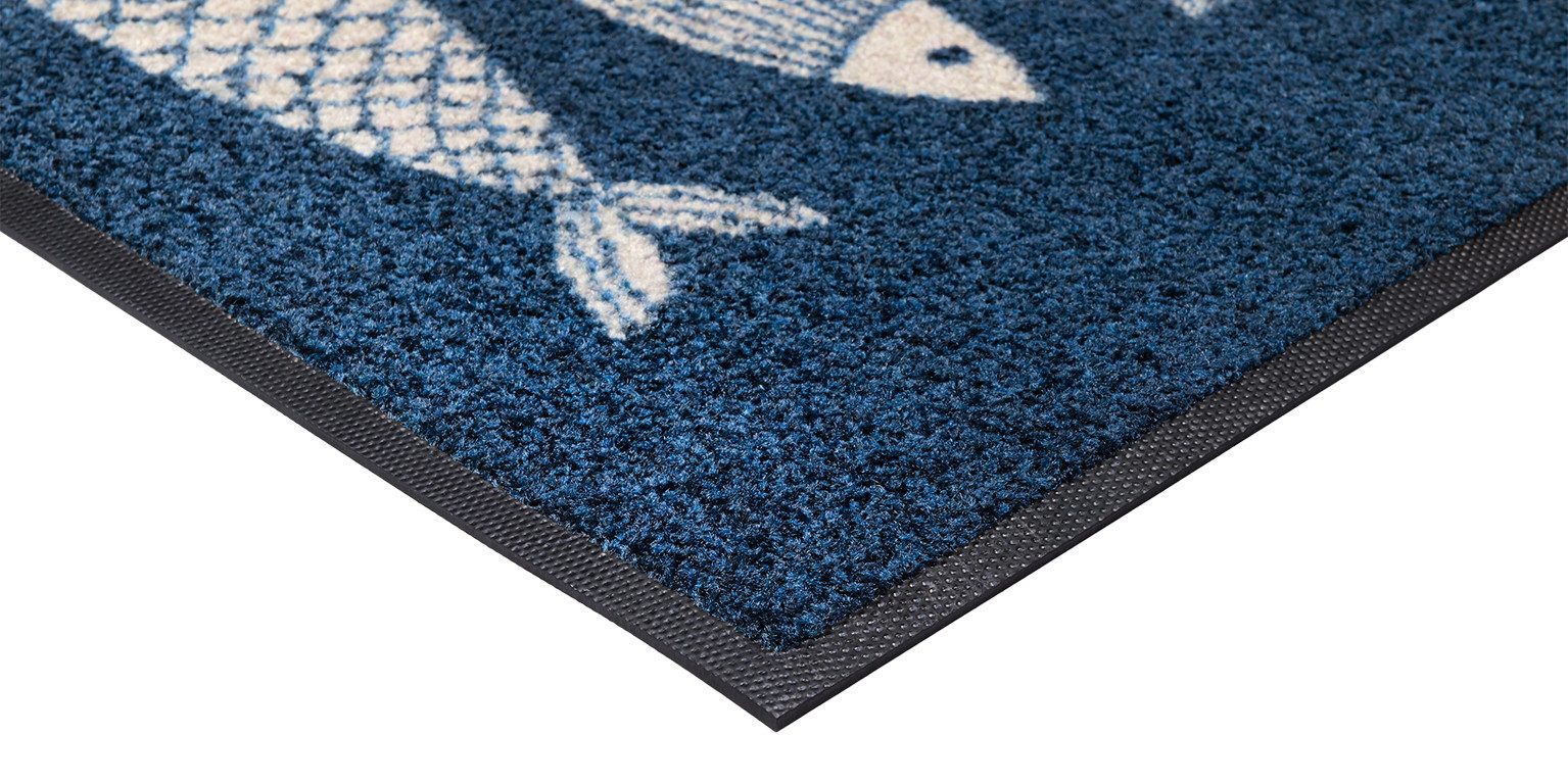 wash+dry by Kleen-Tex Fußmatte Fish Tango, rechteckig, Höhe: 7 mm – Bild 4 von 5