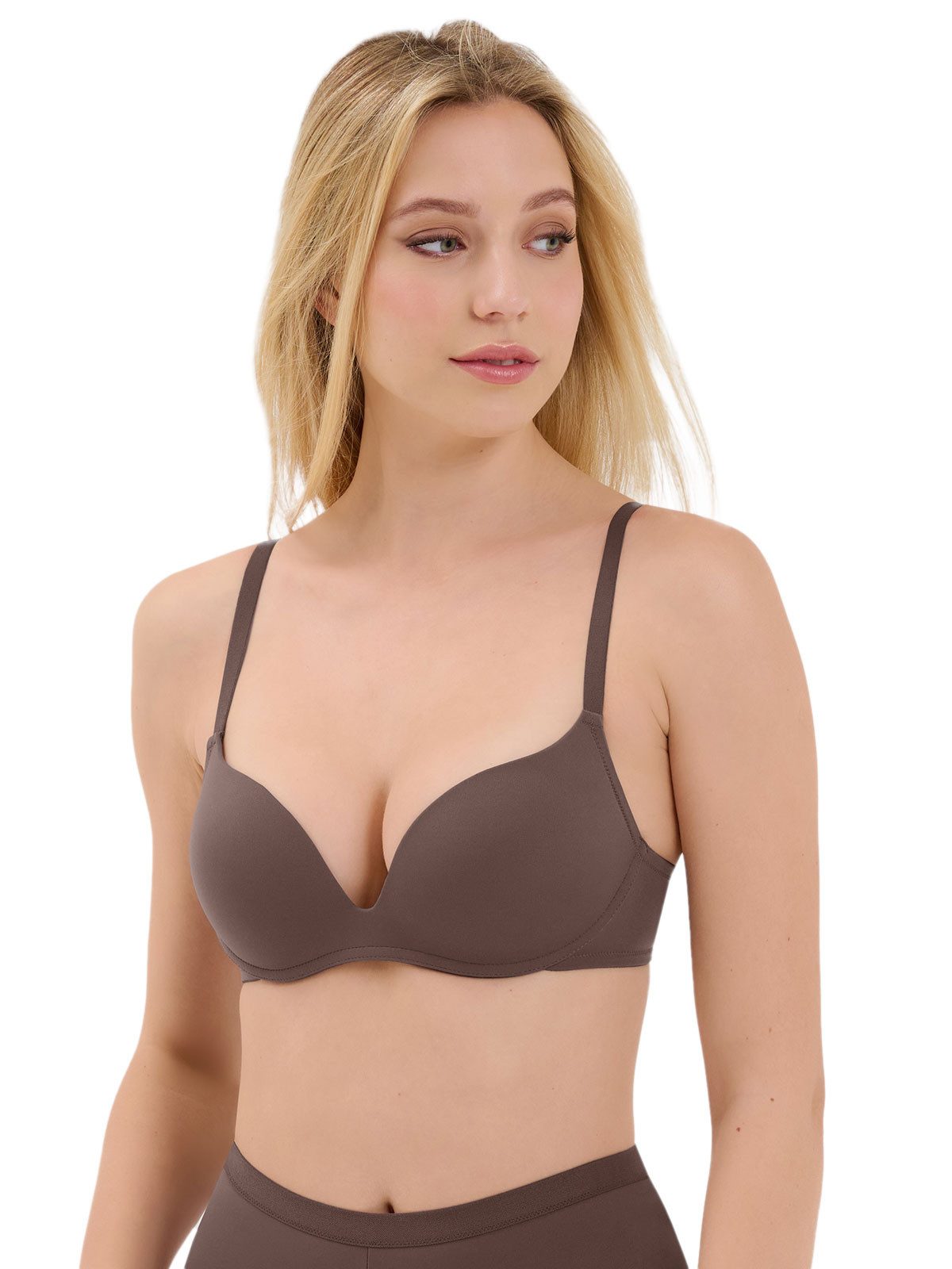 Lisca Push-up-BH Push up BH ohne Bügel Maya (Stück, 1-tlg) Push up Effekt