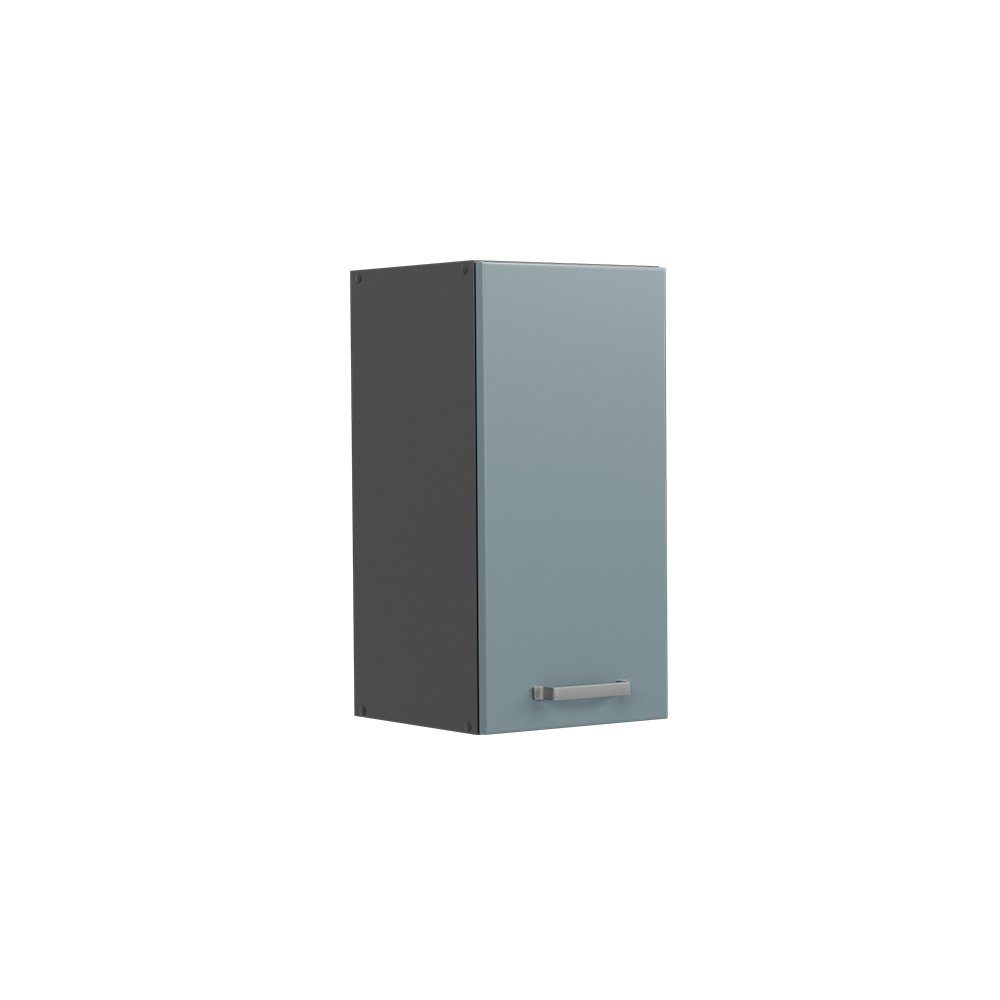 Vicco Hängeschrank R-Line, Blau-Grau/Anthrazit, 30 cm günstig online kaufen