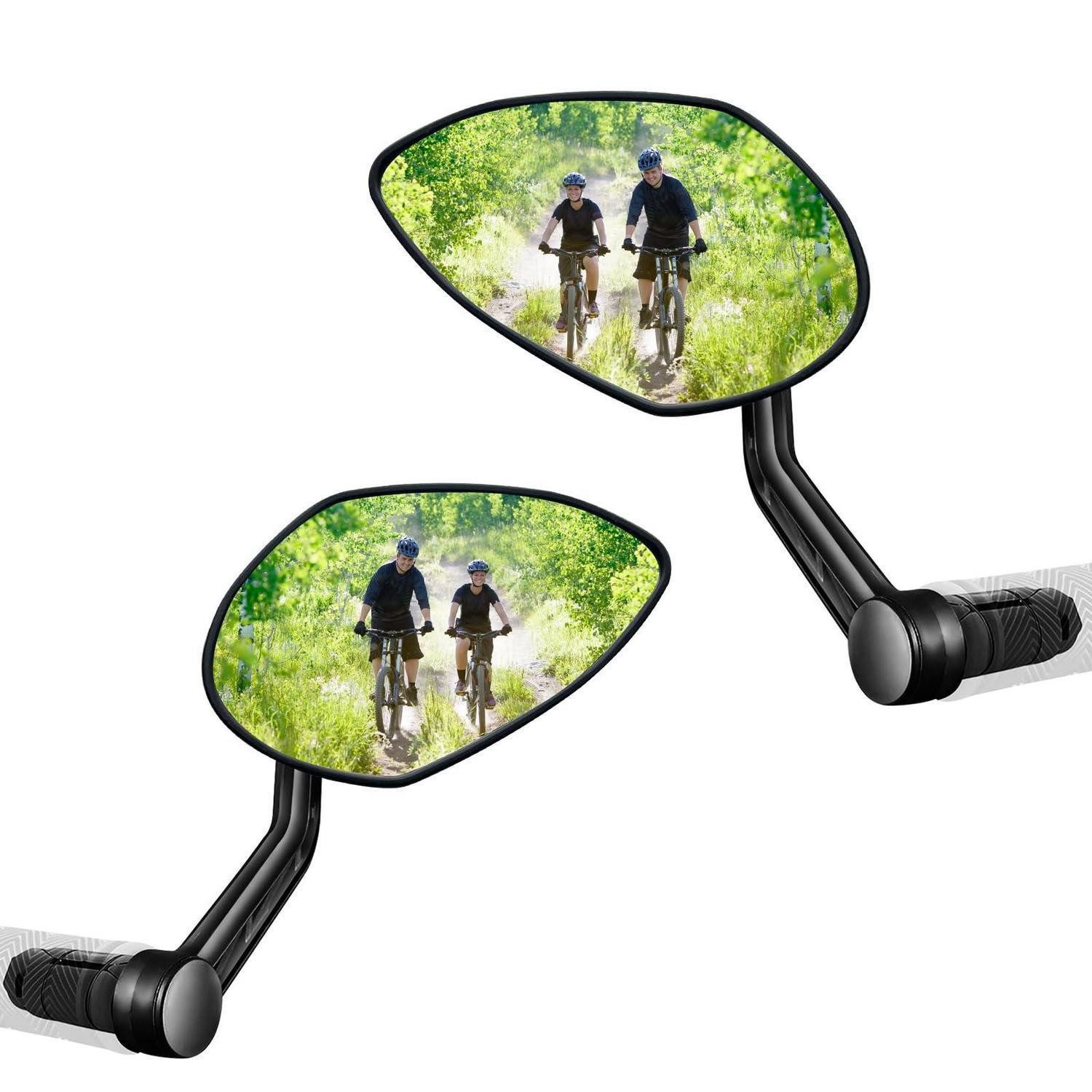 LuxusKollektion Fahrradspiegel Fahrradspiegel Ebike Rückspiegel Links Rechts 15 20mm Paar