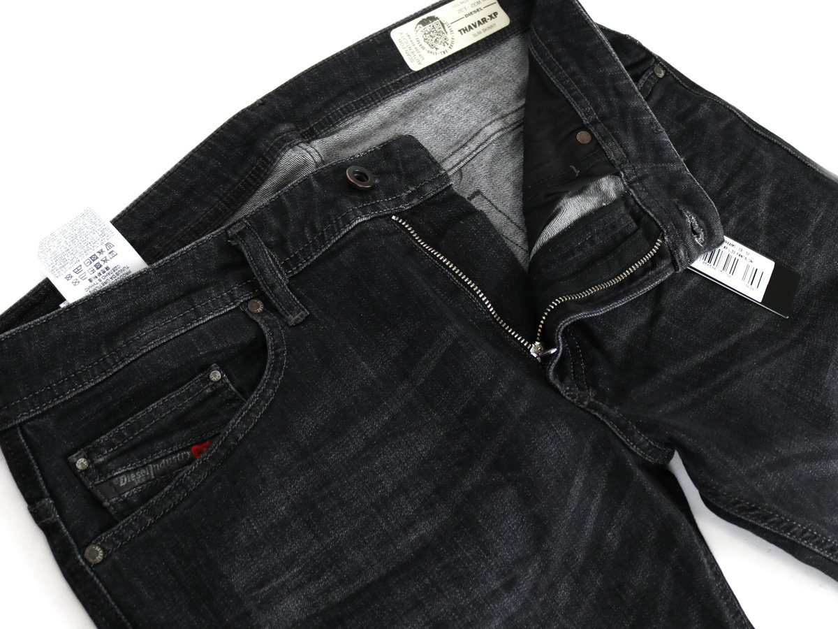R8AM7 Thavar-XP Länge:32 - Slim-fit-Jeans - Diesel Stretch Hose