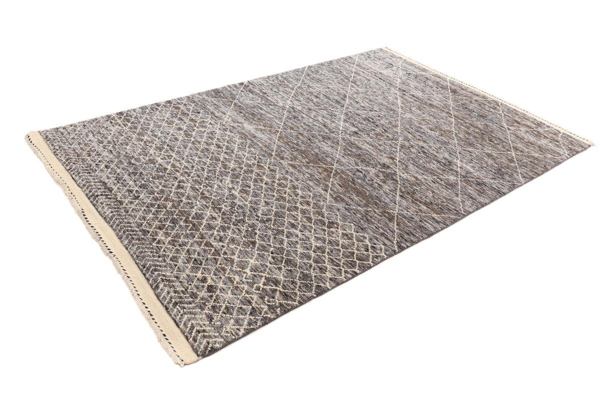 Berber Maroccan Handgeknüpfter Nain Orientteppich, rechteckig, 20 Moderner 167x254 Orientteppich Trading, mm Höhe: