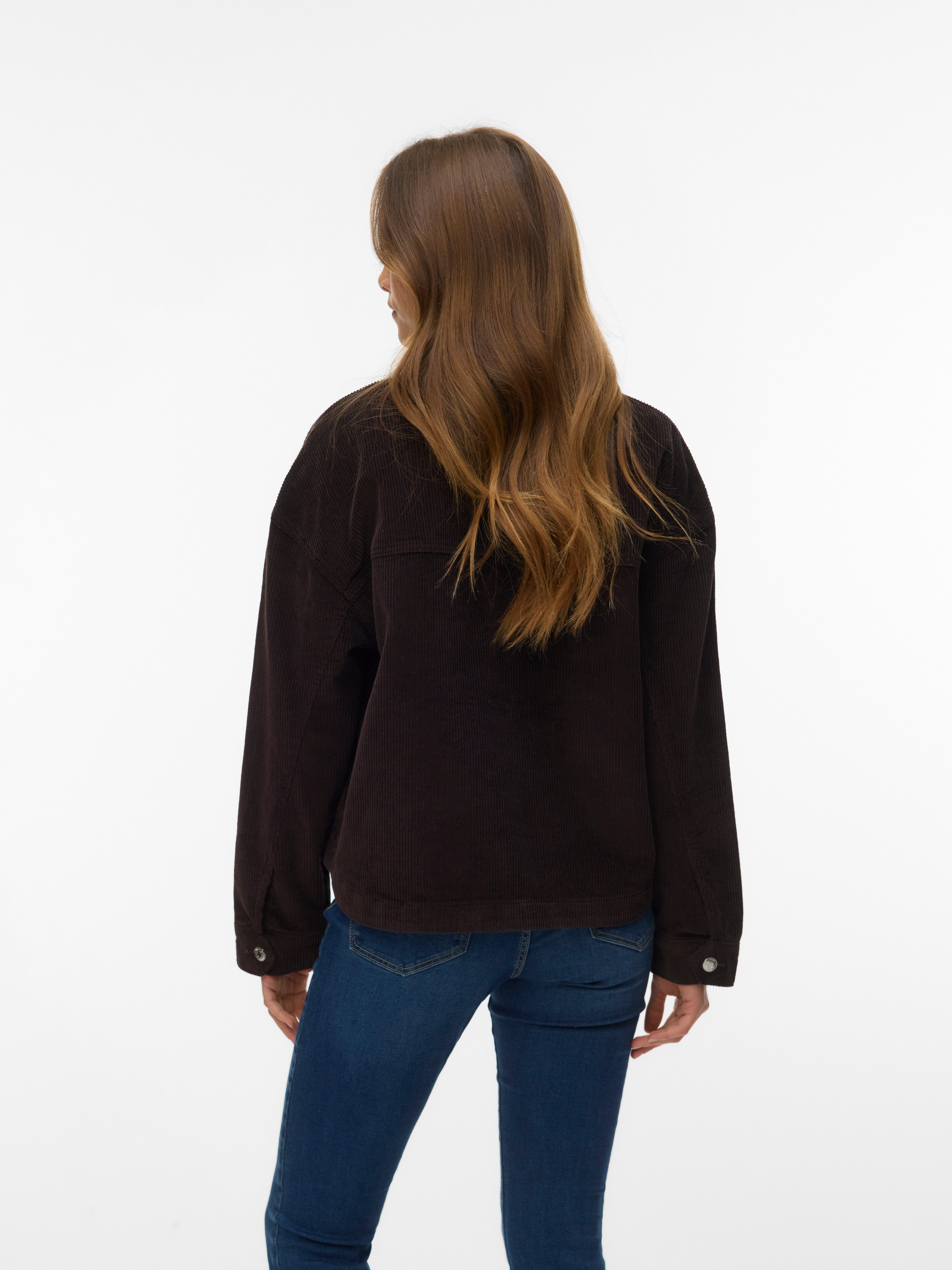 Vero Moda Cordjacke VMJAMIE LS CORDUROY SHACKET MIX NOOS Baumwolle – Bild 2 von 5