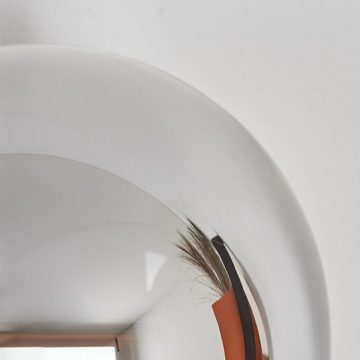 hofstein Wandleuchte Wandlampe aus Metall/Glas in Schwarz/Rauchfarben, ohne Leuchtmittel, mit Glasschirmen (10 cm) u. An/-Auschalter, 2x G9, ohne Leuchtmittel