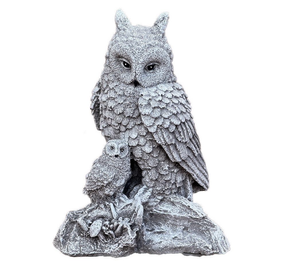 Stone and Style Gartenfigur Steinfigur Eule günstig online kaufen