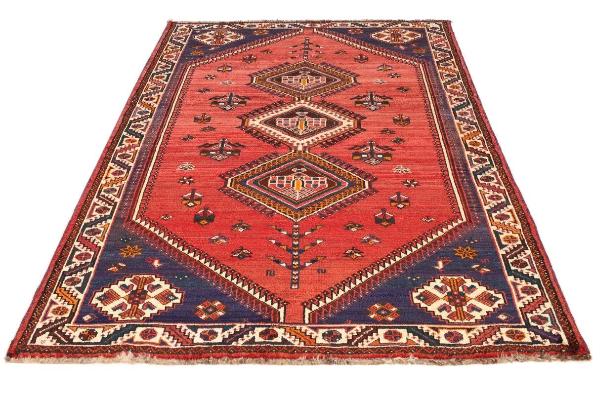 Orientteppich Shiraz 160x246 Handgeknüpfter Orientteppich rechteckig, Perserteppich, / 10 Nain Trading, mm Höhe