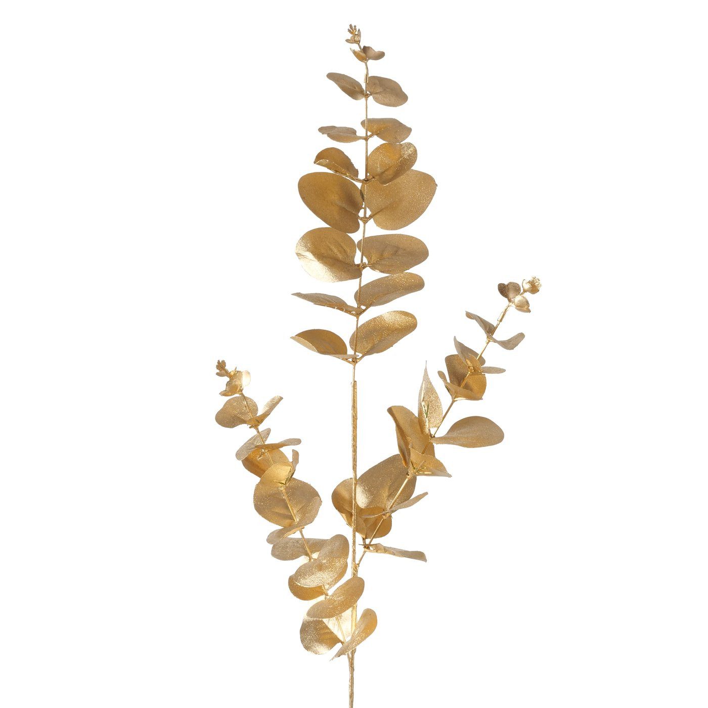 Kunstzweig Boltze Dekozweig Eukalyptus, gold, 80 cm lang, 2048034, BOLTZE GRUPPE GmbH