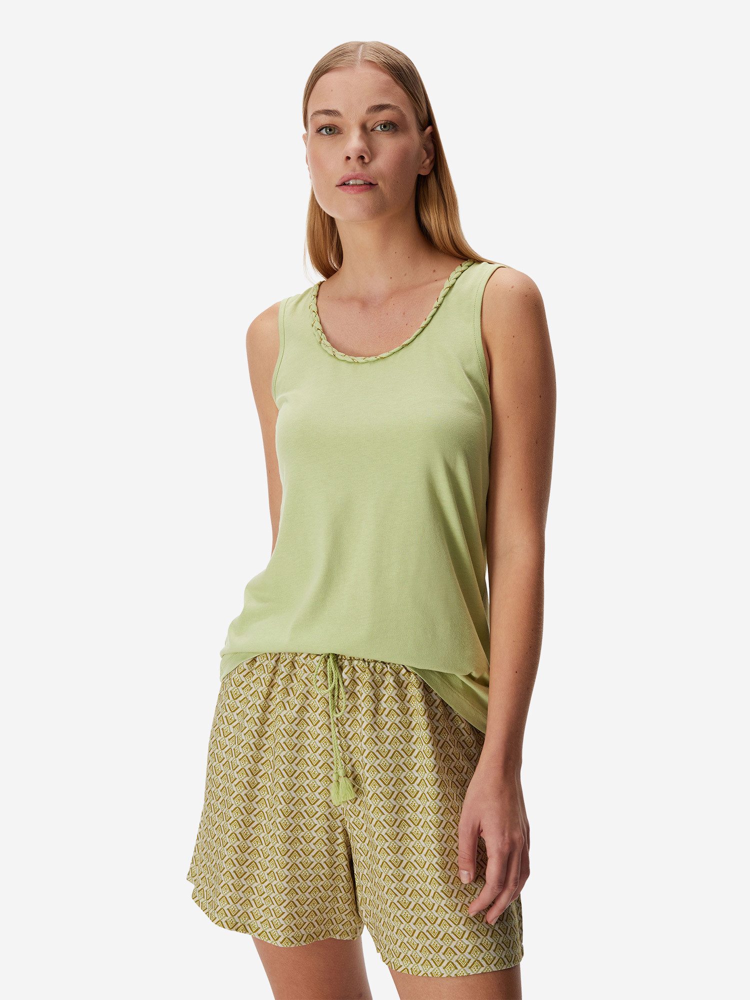 Goldenbay Shorty Dahlia (2 tlg) leichter Schlafanzug Kurz günstig online kaufen