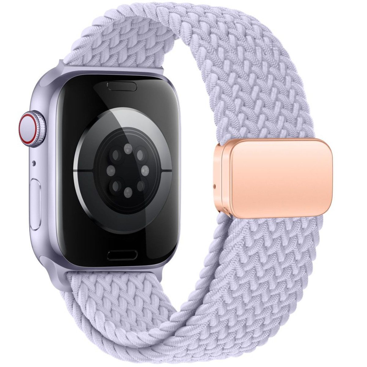 TECH PROTECT Armband (Armband, Einzelartikel), Geflochtenes Nylonarmband mit Magnetverschluss für Apple Watch