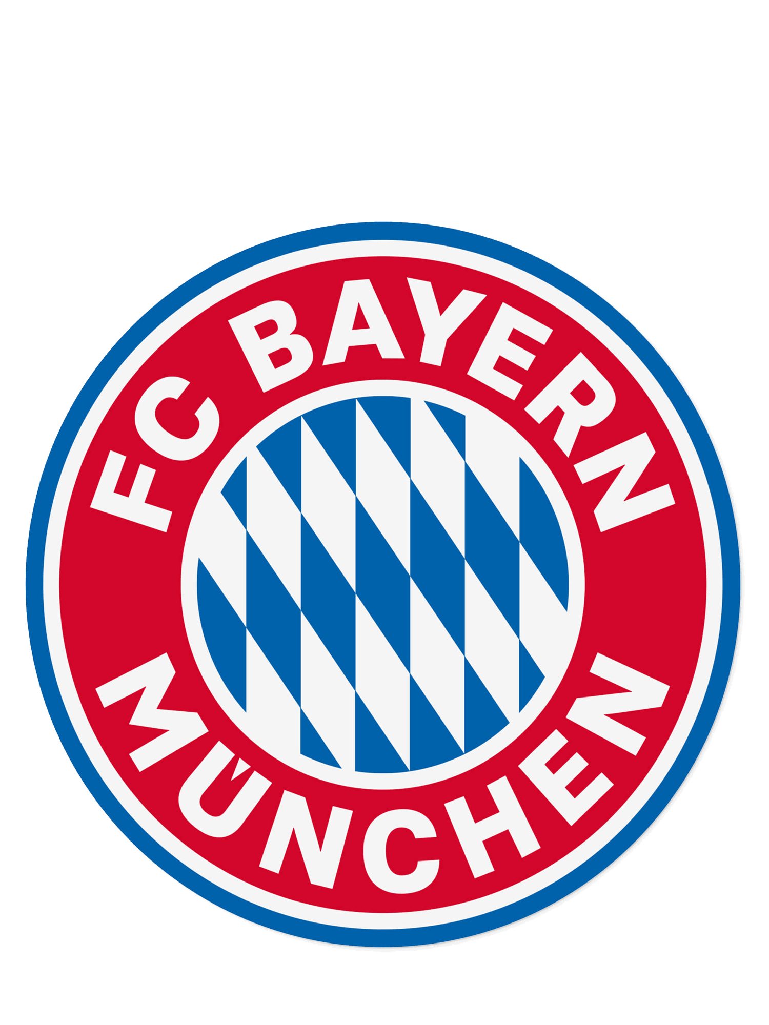FC Bayern München Зображення-Collage FC Bayern München I Wandtattoo Logo XXL I Kinder I Rot