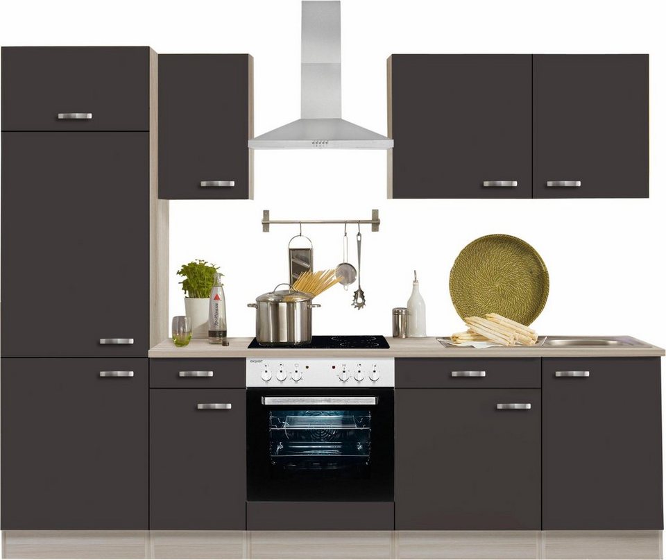 OPTIFIT Küchenzeile Faro, ohne E-Geräte, Breite 270 cm, In 3  Farbkombinationen erhältlich