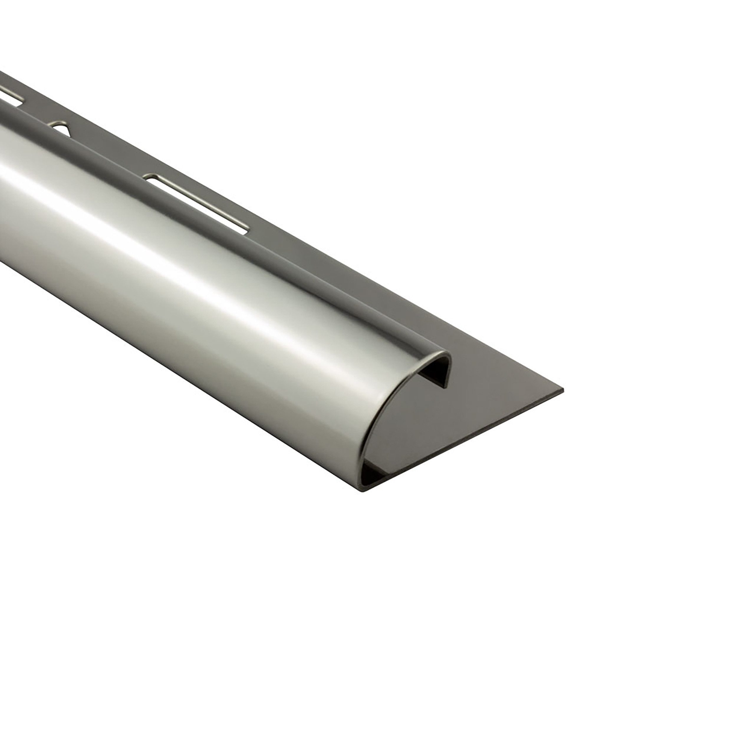 tktrading24 Abschlussprofil 40x Viertelkreis Fliesenprofil Edelstahl 250cm 11mm Glänzend (Set, 40er)