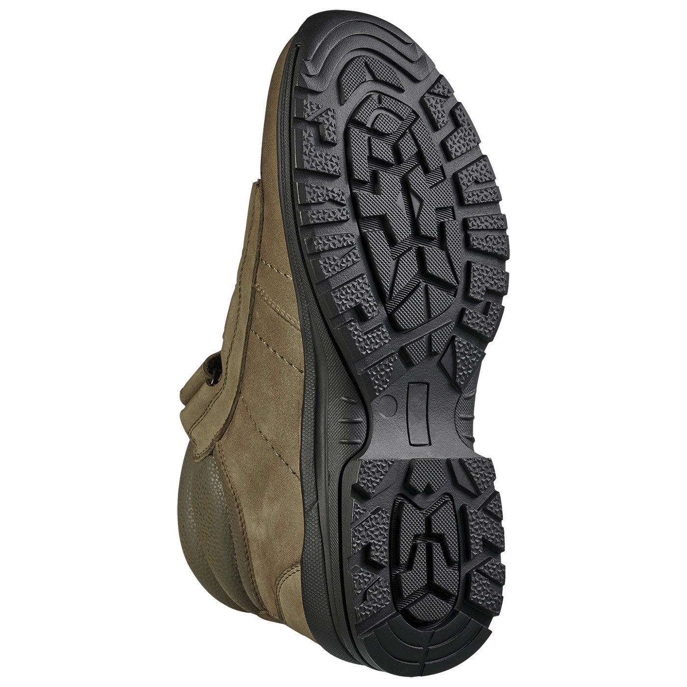 Schmidt Jagdhalbstiefel Nubukleder mit Klett Wanderschuh Wasserabweisend