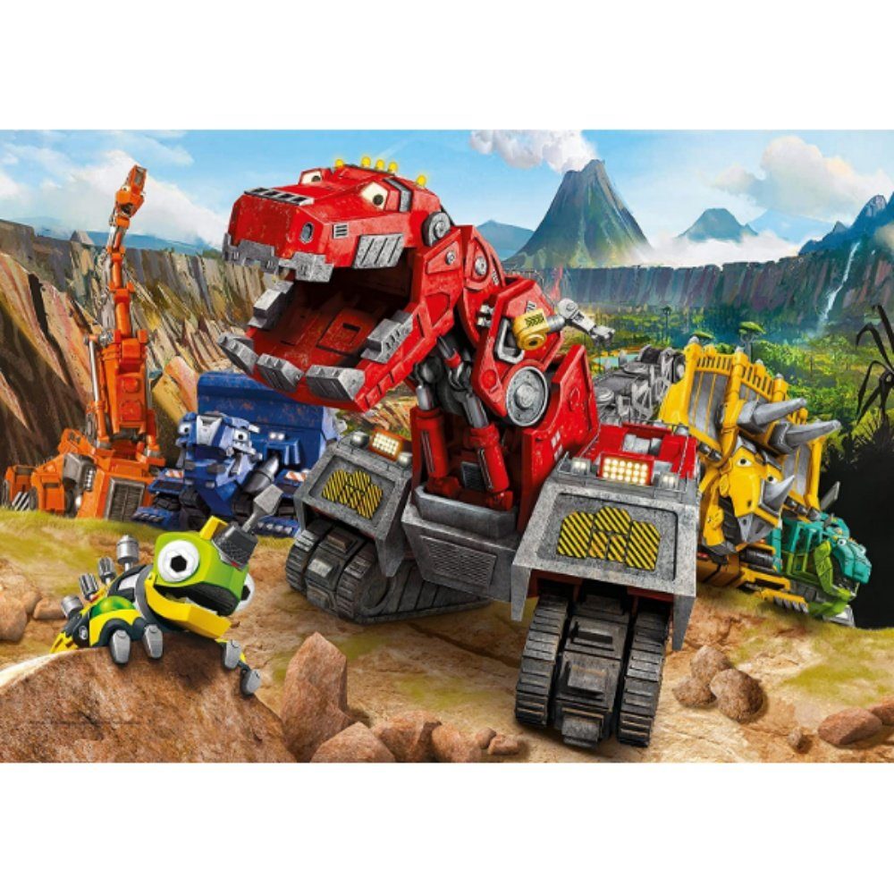 Clementoni® Puzzle Dinotrux Puzzle 200-teilig - 2 Puzzle, Puzzleteile