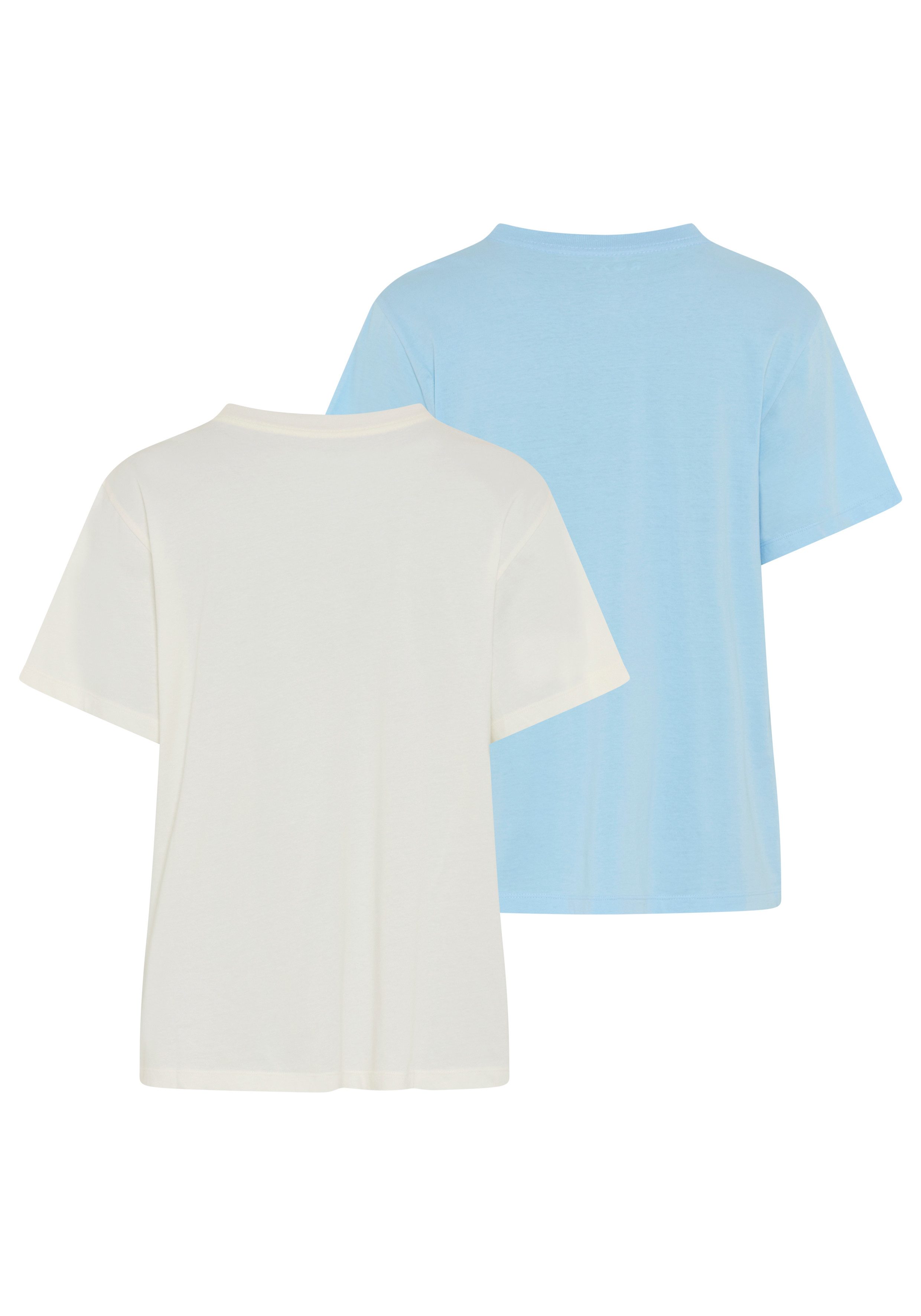 Roxy T-Shirt O HANGLOOSE BALI WAVE (2-tlg) 2-teilig, Kurzarm, sportlich – Bild 5 von 5