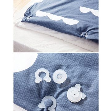 Matratzenauflage Bettdecken-Clips halten die Ecken Beistellbett Befestigung Henreal