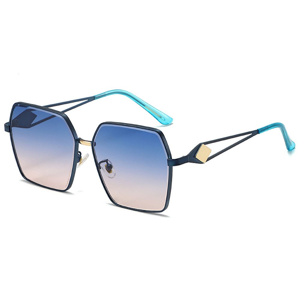Sonnenbrille Damen Herren Oversized UV Schutz Fahrer Sport Outdoor