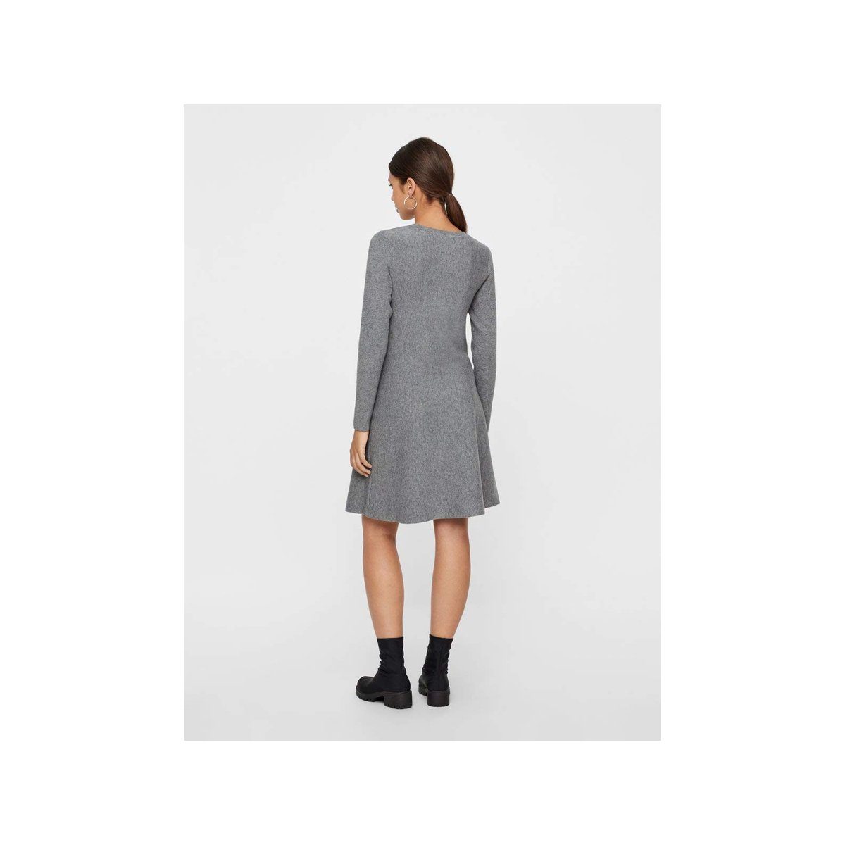 Moda (1-tlg) grau Jerseykleid Vero