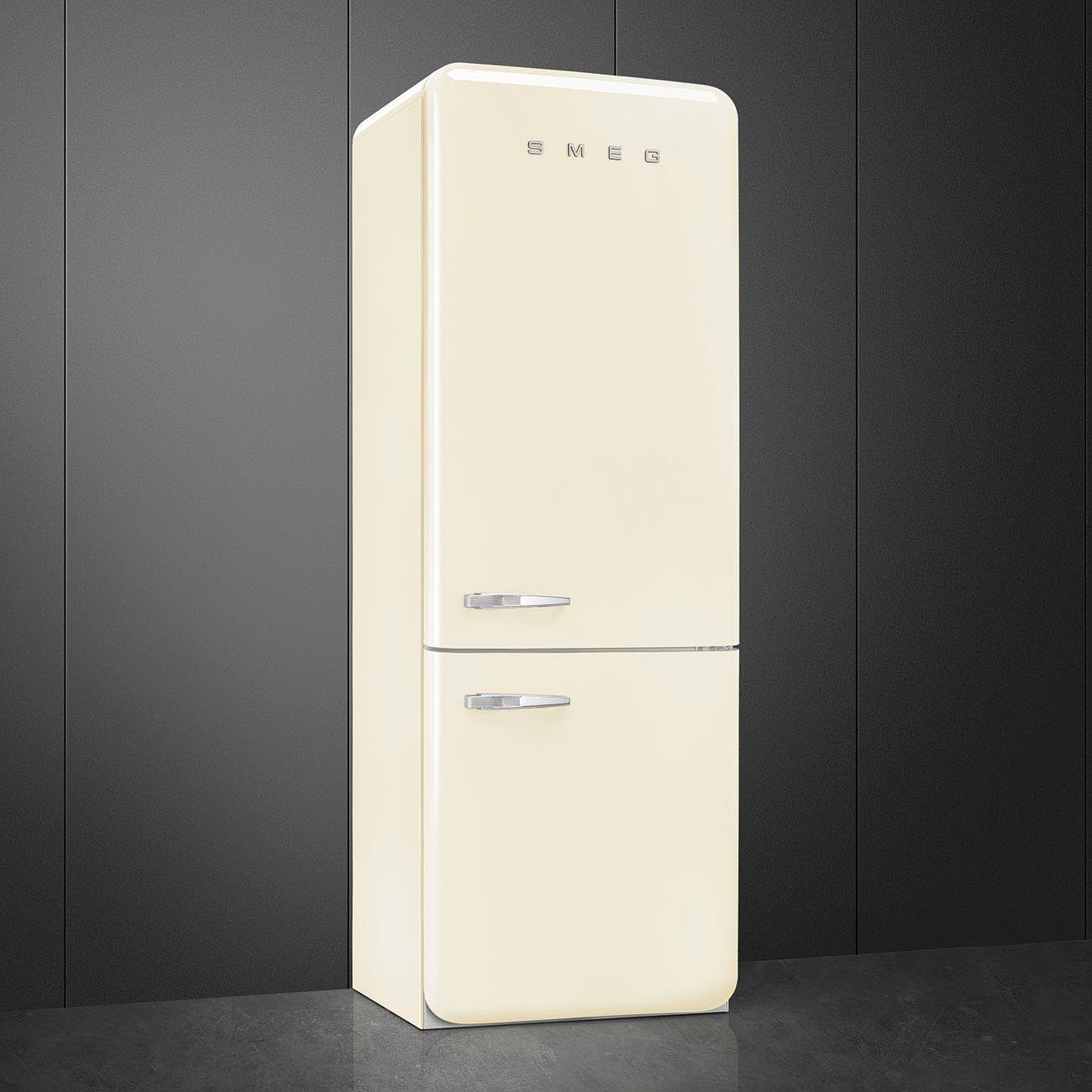 Smeg Kühl-/Gefrierkombination FAB38RCR5, 205 cm hoch, 70,6 cm breit