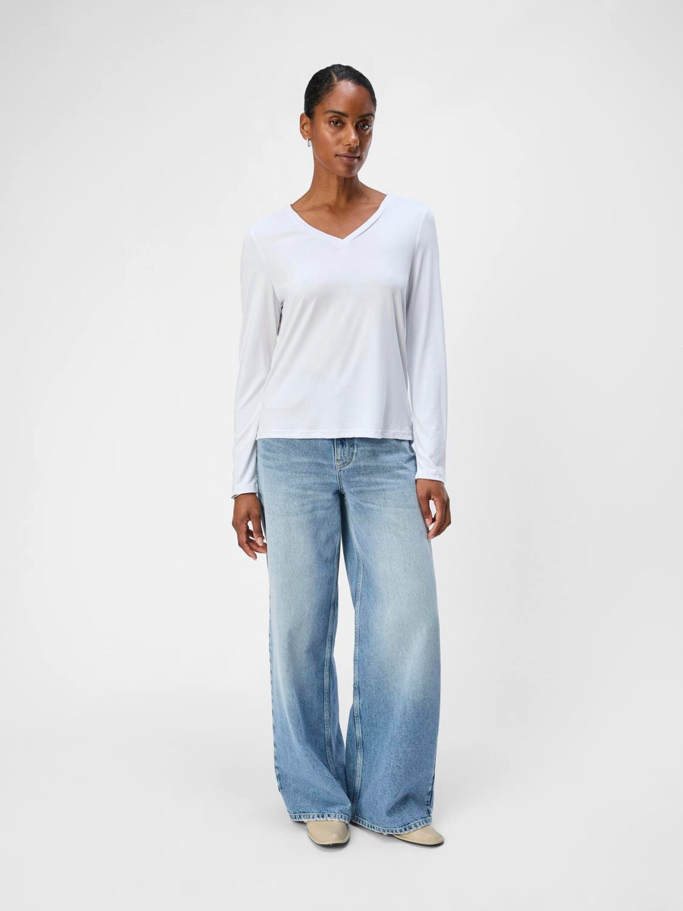 Object Langarmshirt Jannie (1-tlg) Plain/ohne Details