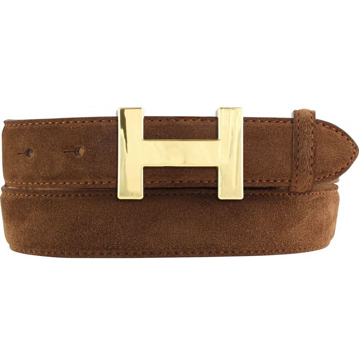 BELTINGER Ledergürtel Damen-Gürtel HELEN aus Veloursleder 3,0 cm - Velour-Ledergürtel für Da (1-St)