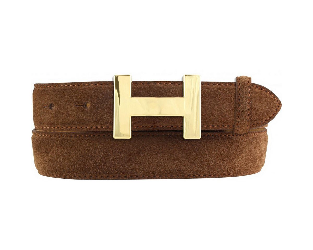 BELTINGER Ledergürtel Damen-Gürtel HELEN aus Veloursleder 3,0 cm - Velour-Ledergürtel für Da (1-St)